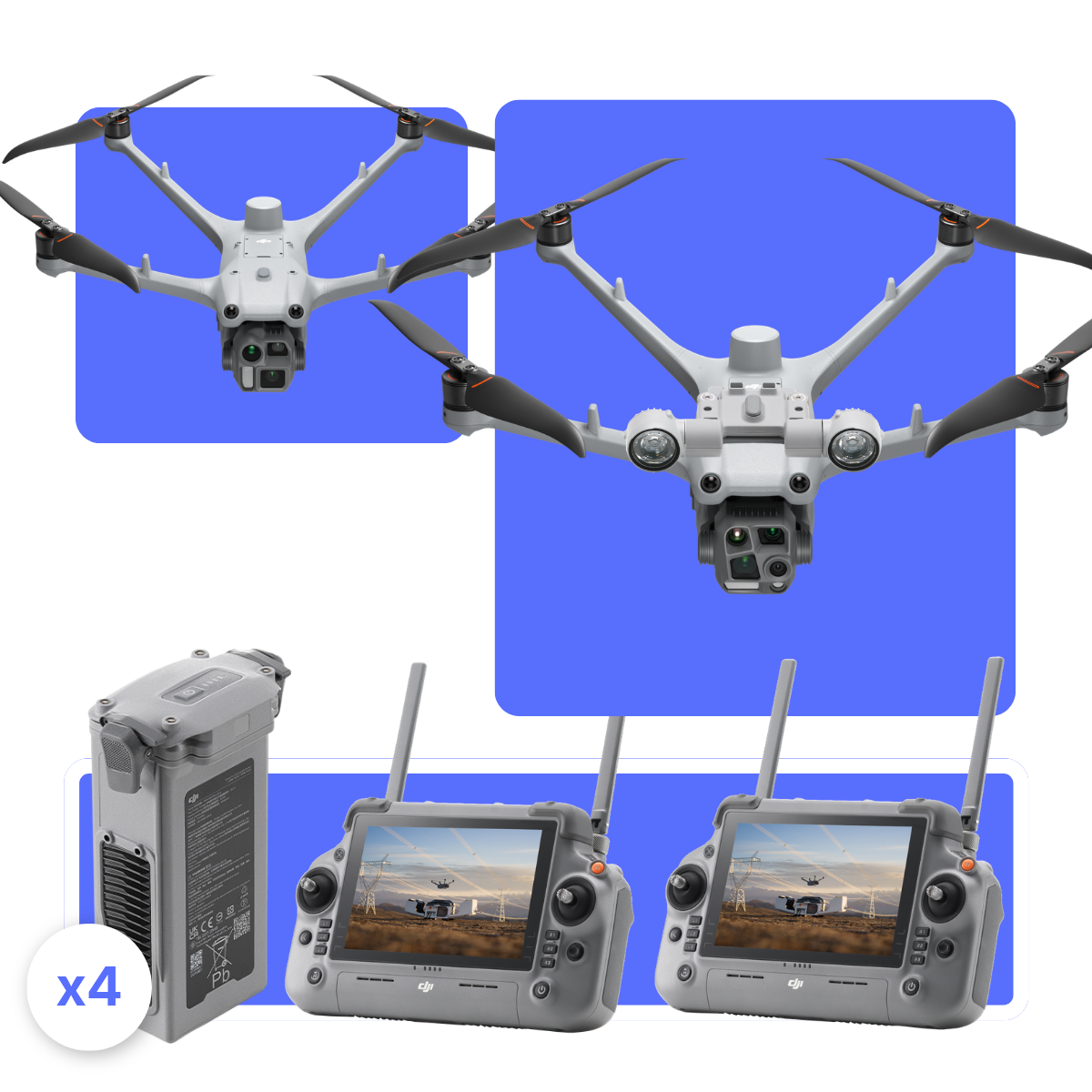 Dual Drone Extended Range Inspection Kit