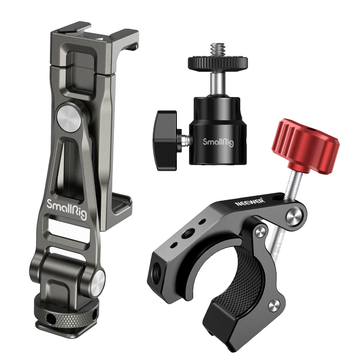Survey-pole phone adapter kit