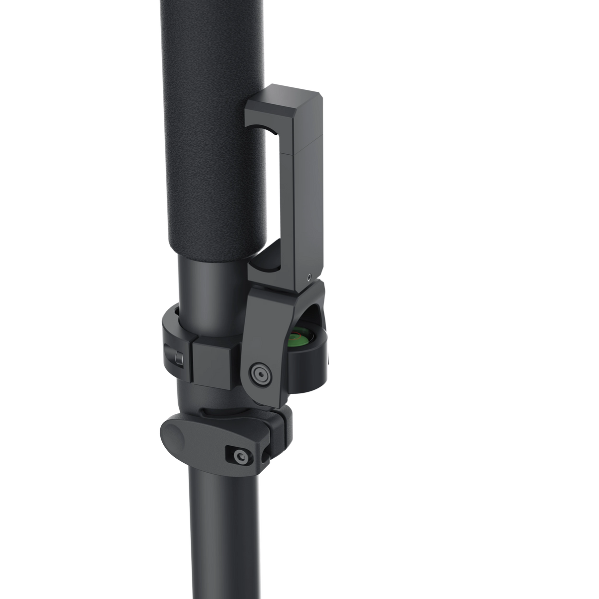 Survey Pole with smartphone mount