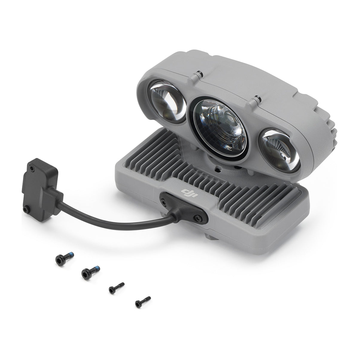 DJI AL2 Spotlight, second angled view with screws