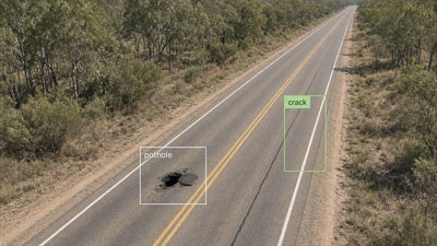 Onboard road-defect detections on a Matrice
