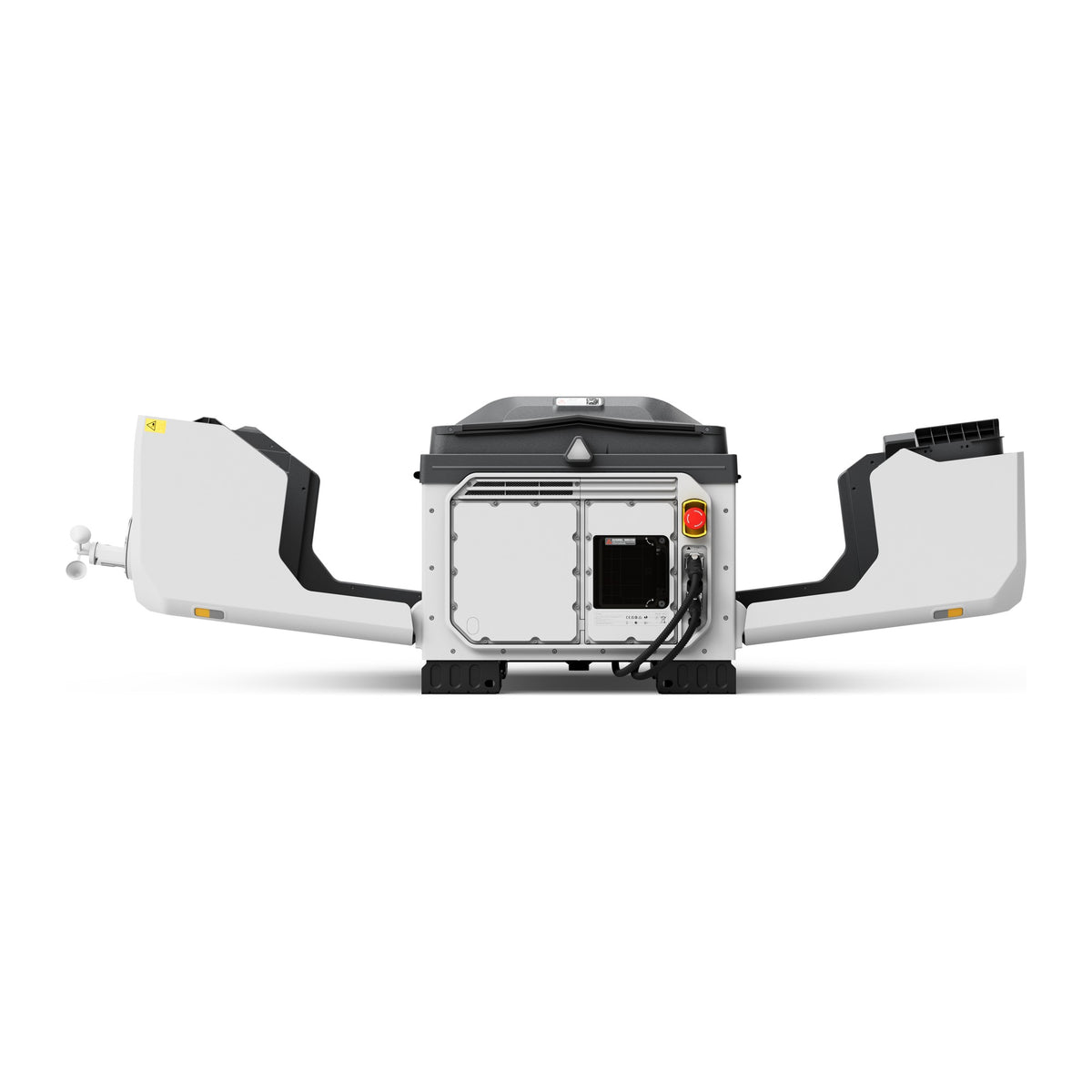 DJI Dock 4, front view with the covers open