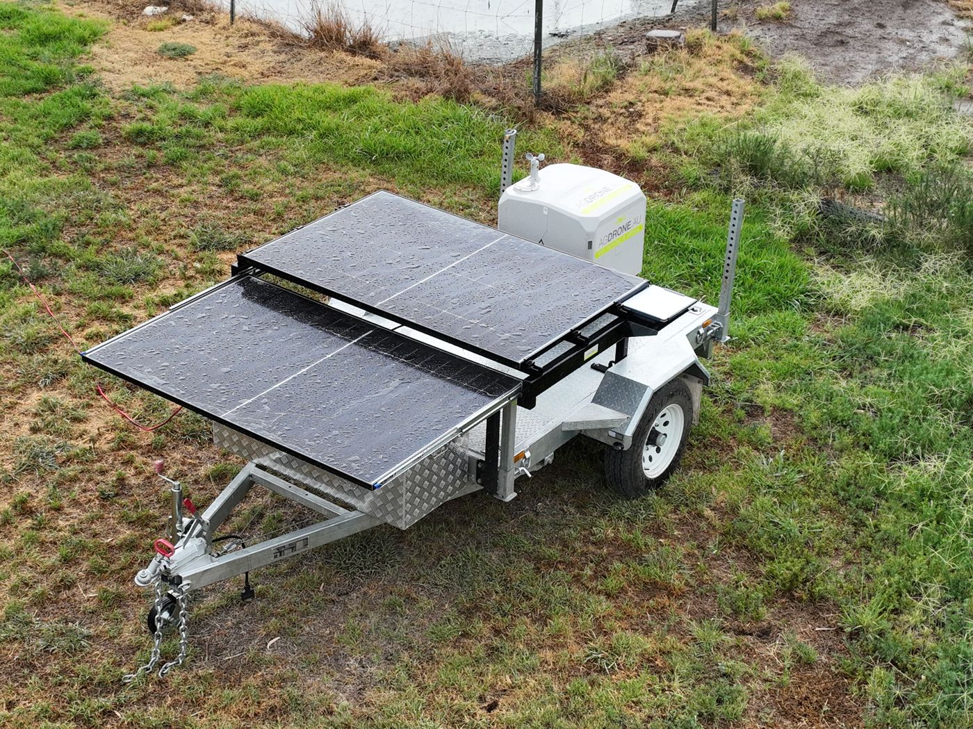 Dock set up for a repeat mapping site